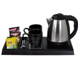 hotel electric kettle tray set Stainless Steel