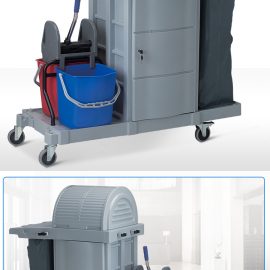 Multifunctional cleaning Concierge service cart