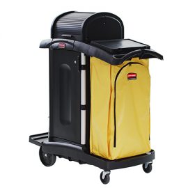 High Security Closed Cleaning Cart